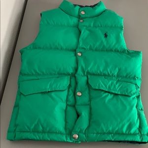Ralph Lauren reversible vest green/navy blue 5